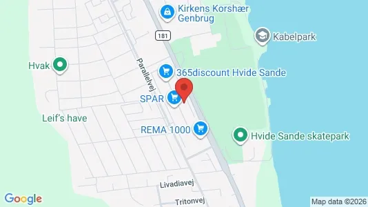 Boligudlejningsejendomme til salg i Hvide Sande - Foto fra Google Street View