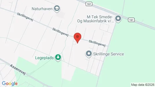 Boligudlejningsejendomme til salg i Middelfart - kort over placeringen