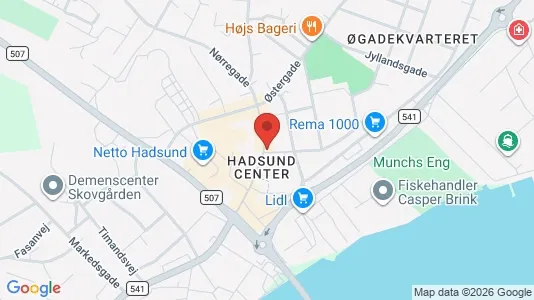 Boligudlejningsejendomme til salg i Hadsund - Foto fra Google Street View