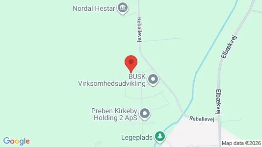 Boligudlejningsejendomme til salg i Horsens - kort over placeringen