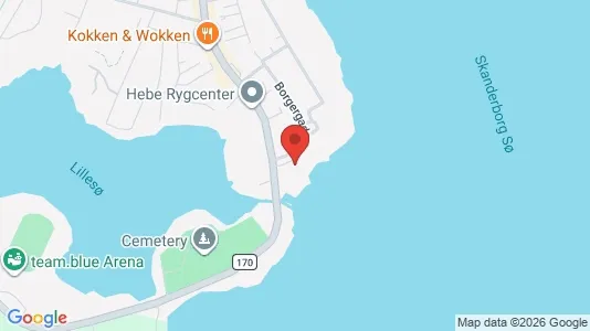 Boligudlejningsejendomme til salg i Skanderborg - kort over placeringen
