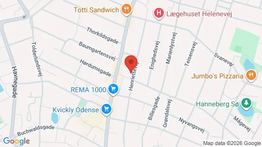 Boligudlejningsejendomme til salg i Odense C - Foto fra Google Street View