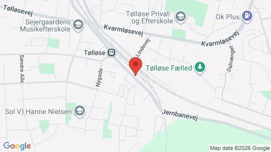 Boligudlejningsejendomme til salg i Tølløse - kort over placeringen