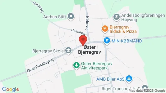 Boligudlejningsejendomme til salg i Randers NV - kort over placeringen